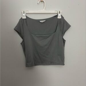 Gray Women's Top